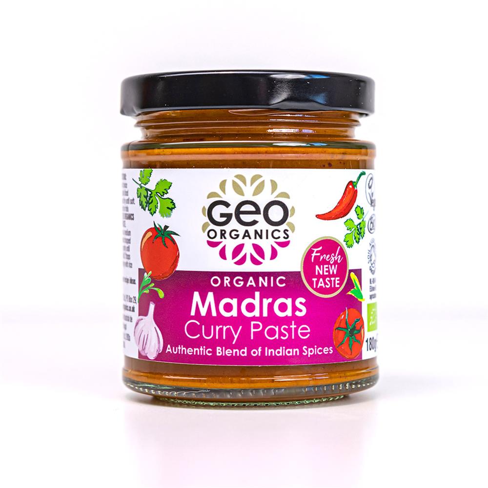 Georganics_Pastes - Org Madras Curry Paste 180g-pack of 2