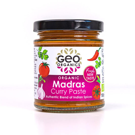 Georganics_Pastes - Org Madras Curry Paste 180g-pack of 2