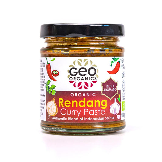Georganics_Pastes - Organic Indonesian Rendang Curry Paste 180g-Pack of 2