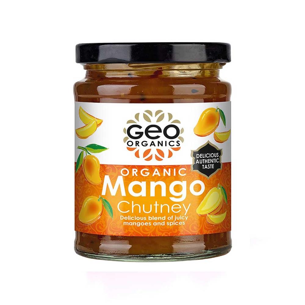 Georganics_Condiments - Organic Mango Chutney 370g-Pack of 2