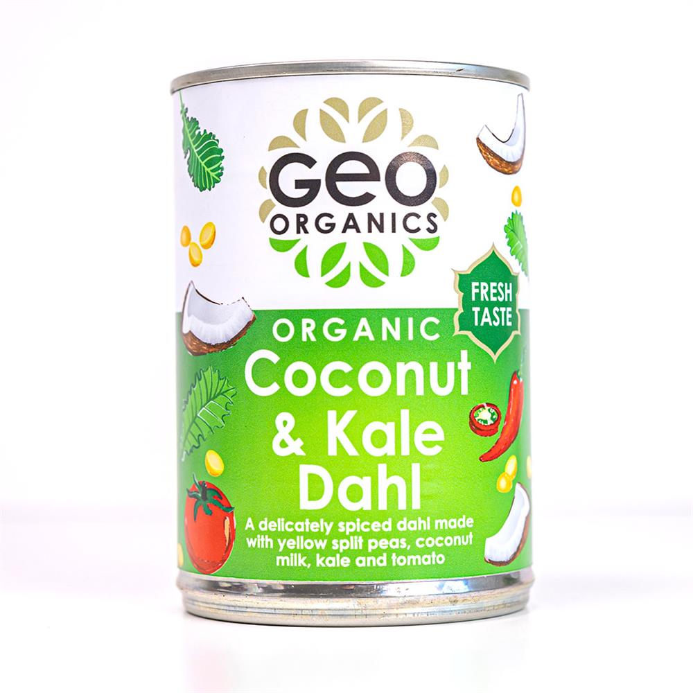 Georganics_Cans - Organic Coconut & Kale Dahl 400g-Pack of 2