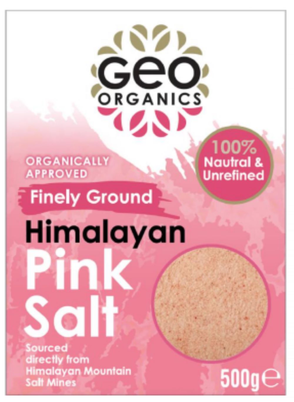 Georganics_Geo Organics Himalayan Pink Salt - Fine 500g
