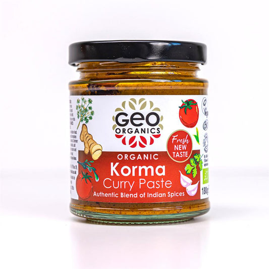 Georganics_Pastes - Organic Korma Curry Paste 180g-pack of 2