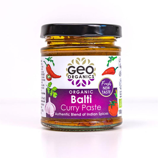 Georganics_Pastes - Organic Balti Curry Paste 180g-pack of 2