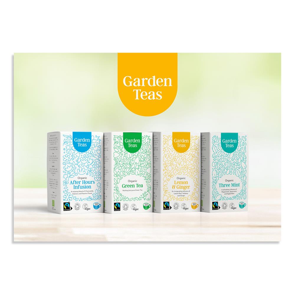 Garden Teas Promotional Leaflet