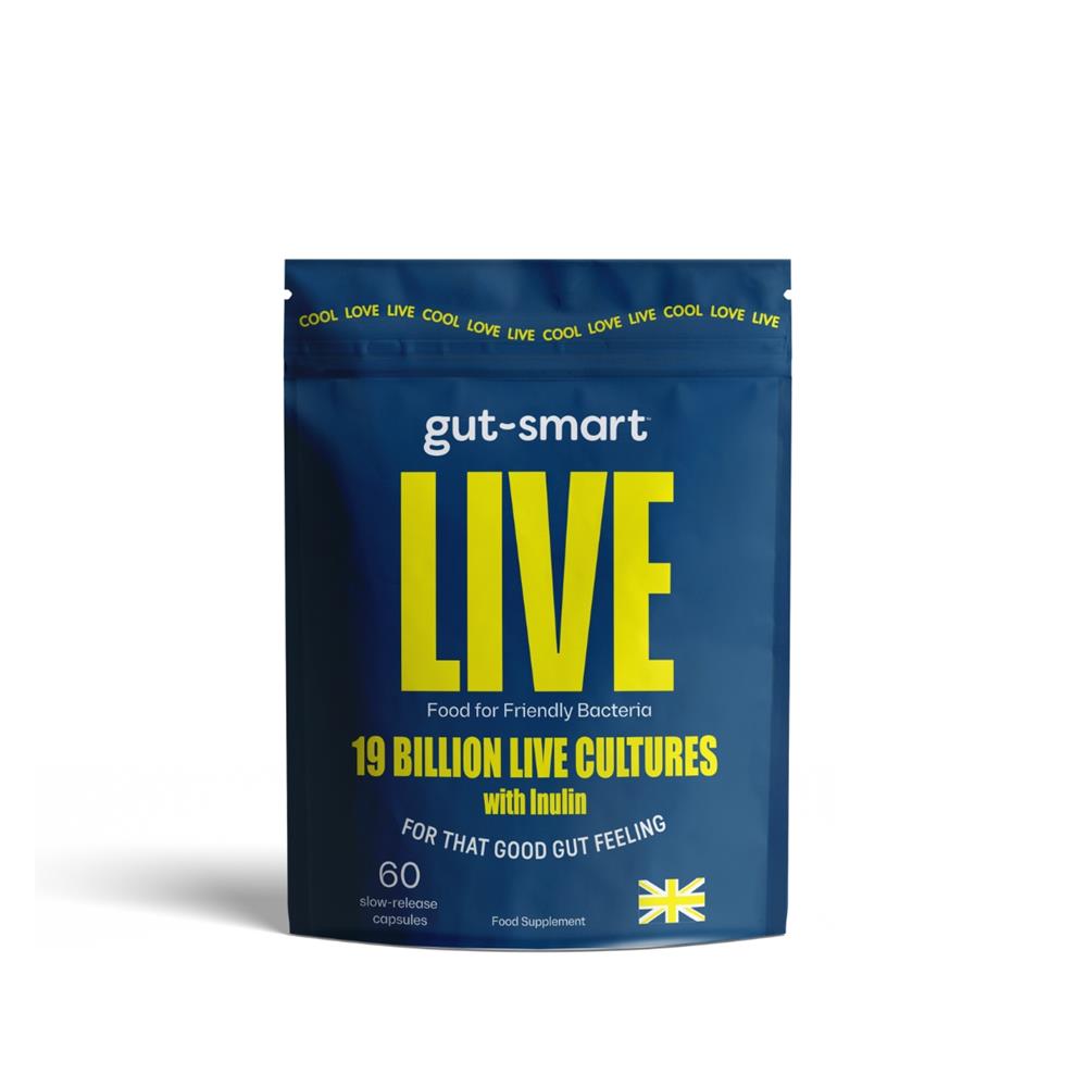 gut-smart_LIVE 19 Billion Live Cultures with Inulin. 60 pack