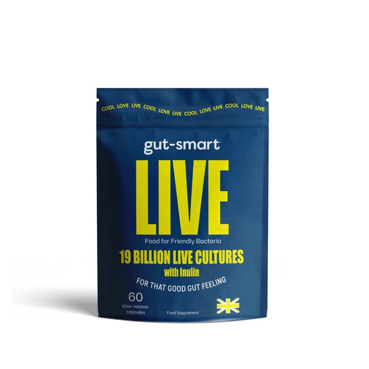 gut-smart_LIVE 19 Billion Live Cultures with Inulin. 60 pack