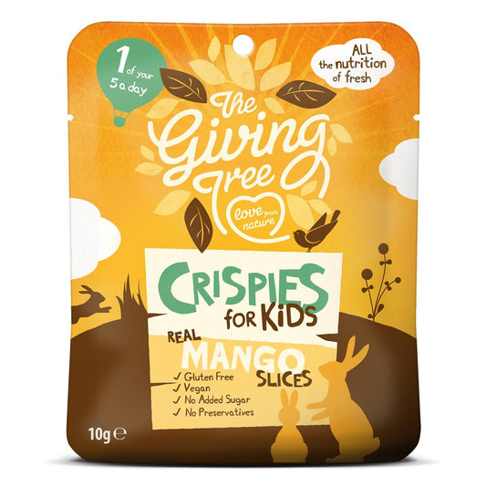 Giving Tree Snacks_20% OFF Freeze Dried Crispies for Kids Mango 10g-pack of 12
