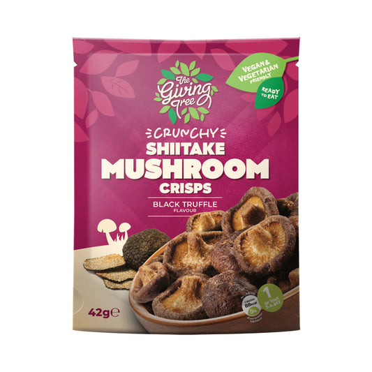 Giving Tree Snacks_Shitake Mushroom Black Truffle 42g-pack of 12