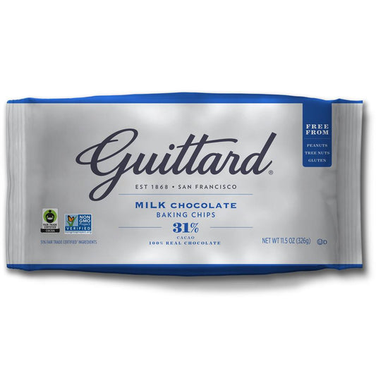 Guittard_31% Milk Chocolate Baking Chips. 326g