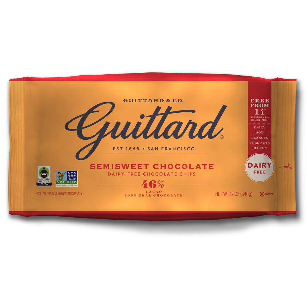 Guittard_46% Semisweet Chocolate Baking Chips. 340g