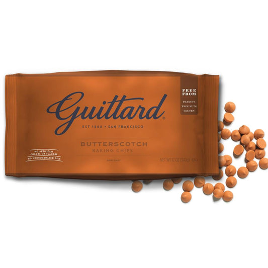Guittard_Butterscotch Baking Chips in large 340g bag.