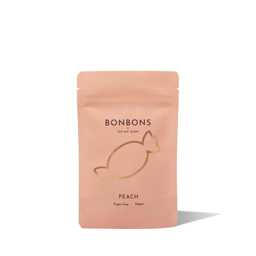Oh My Gum_Peach Bonbons 32g-pack of 10