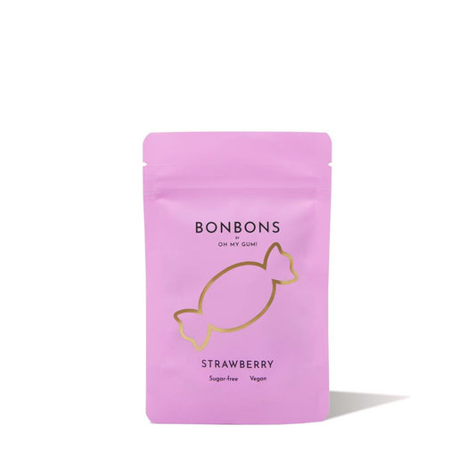 Oh My Gum_Strawberry Bonbons 32g-pack of 10