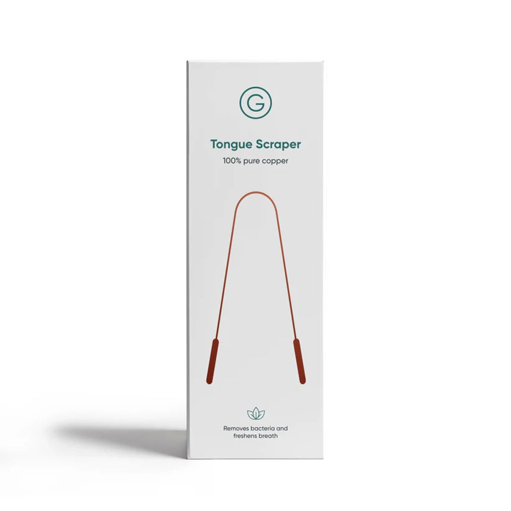 Gutology_100% Copper Tongue Scraper Ayurvedic