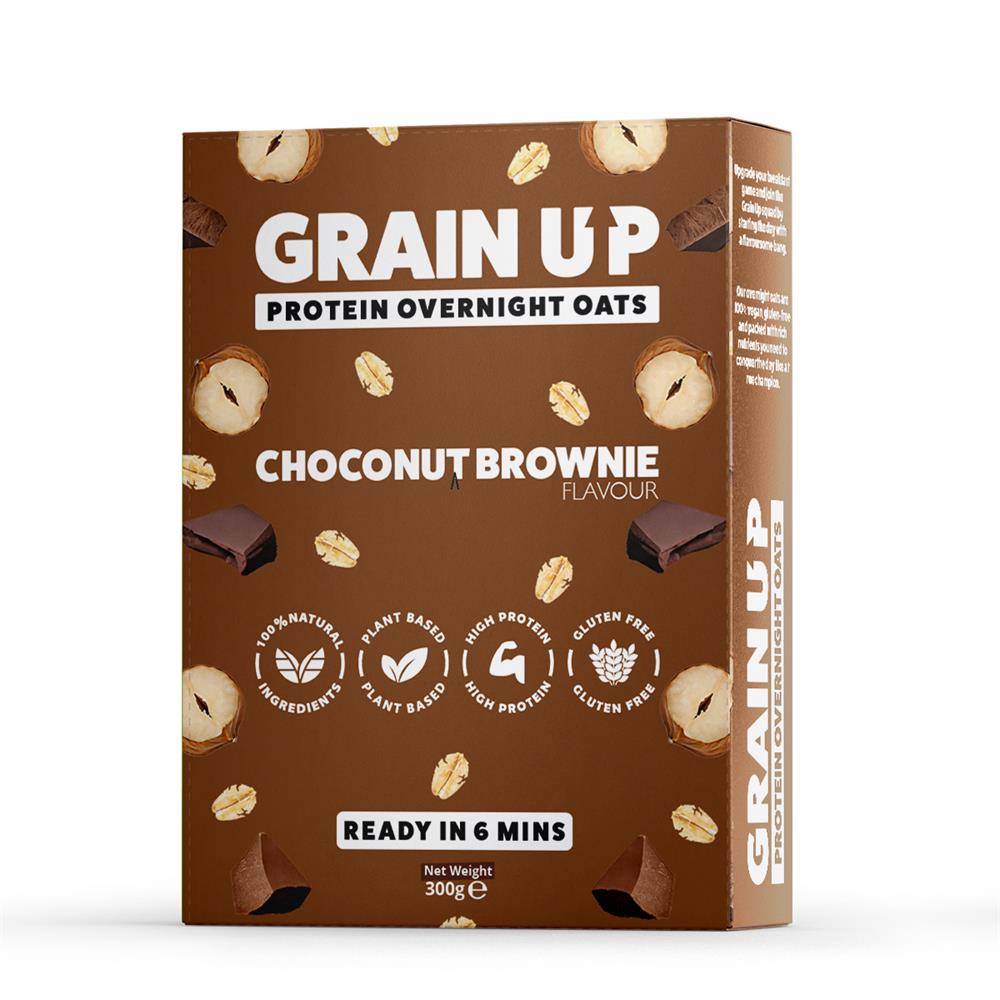 GRAIN UP_Overnight Oats - Choconut Brownie 300g