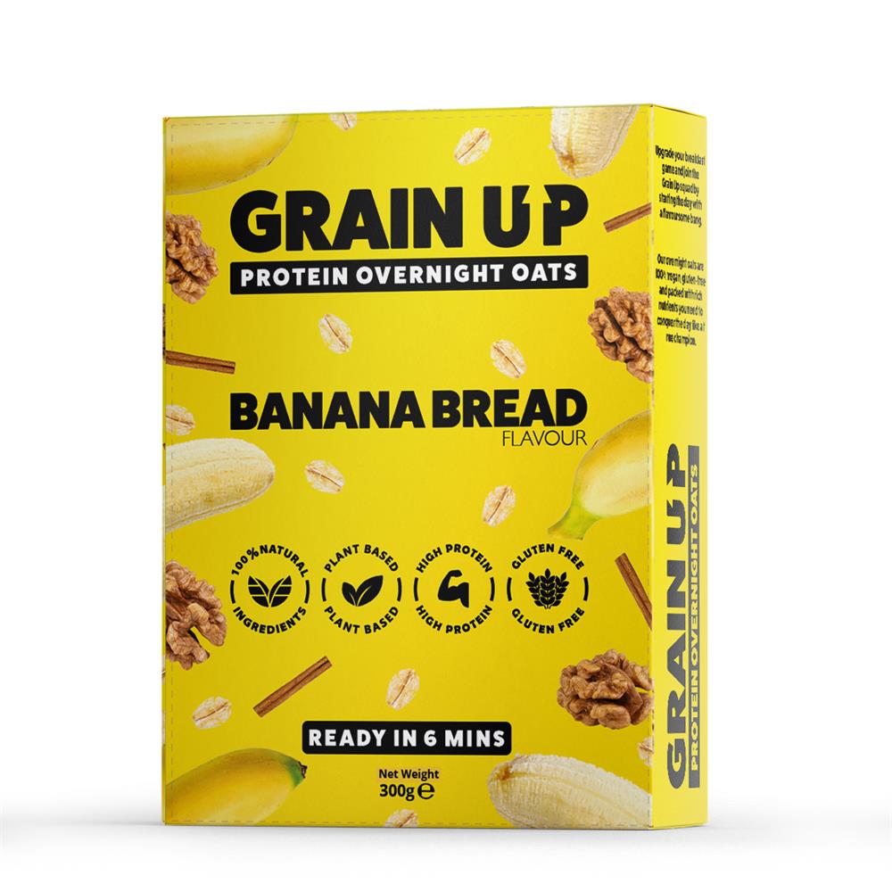 GRAIN UP_Overnight Oats - Banana Bread 300g