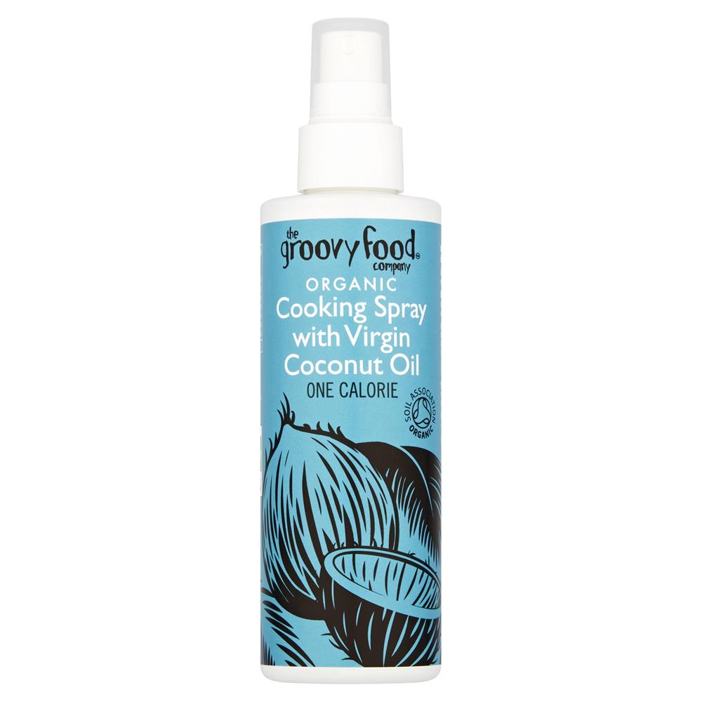 Groovy Food_Organic Cooking Spray with Virgin Coconut Oil 190ml-pack of 2