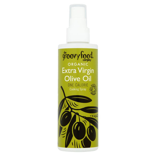 Groovy Food_Groovy Organic Extra Virgin Olive Oil Cooking Spray 190ml-pack of 2