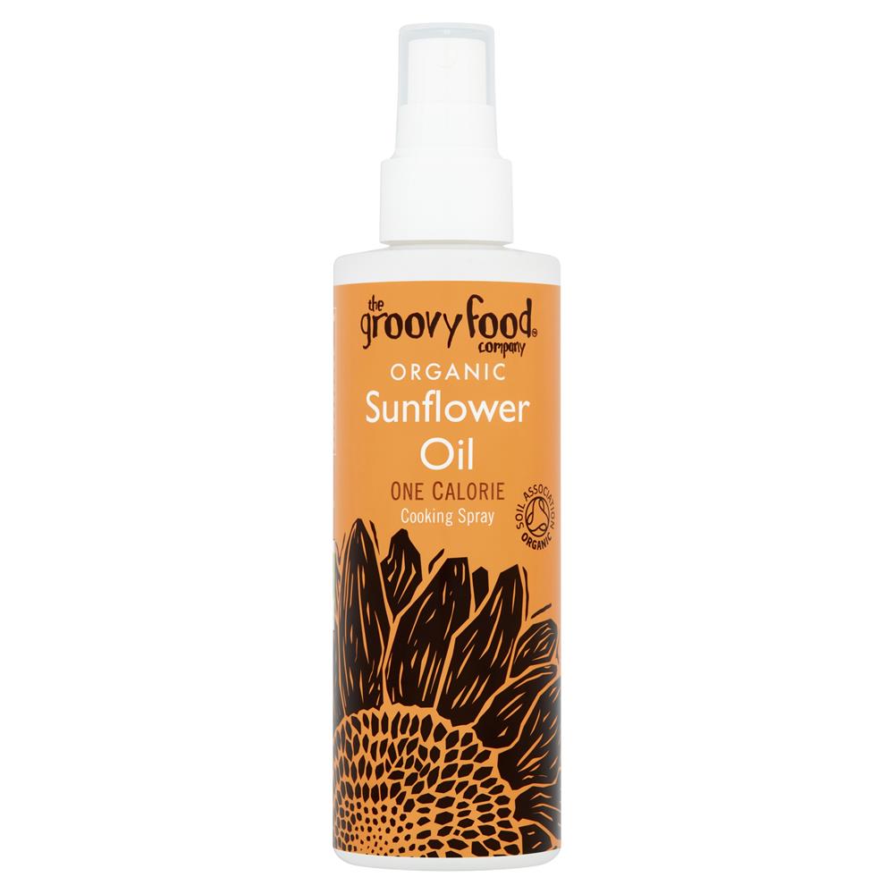 Groovy Food_Groovy Organic Sunflower Oil Cooking Spray 190ml-pack of 2