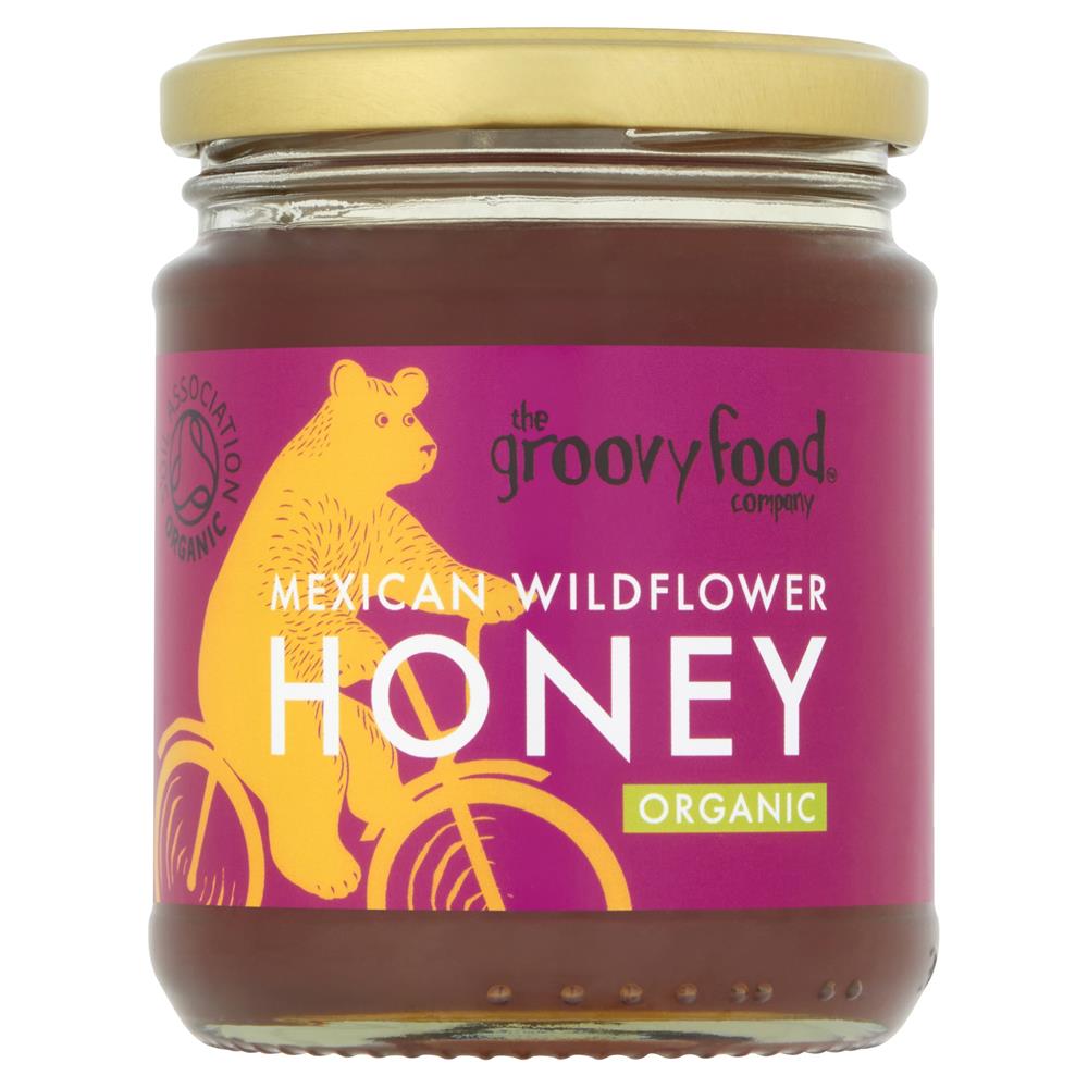 Groovy Food_Organic Mexican Wildflower Honey Jar 340g-pack of 2