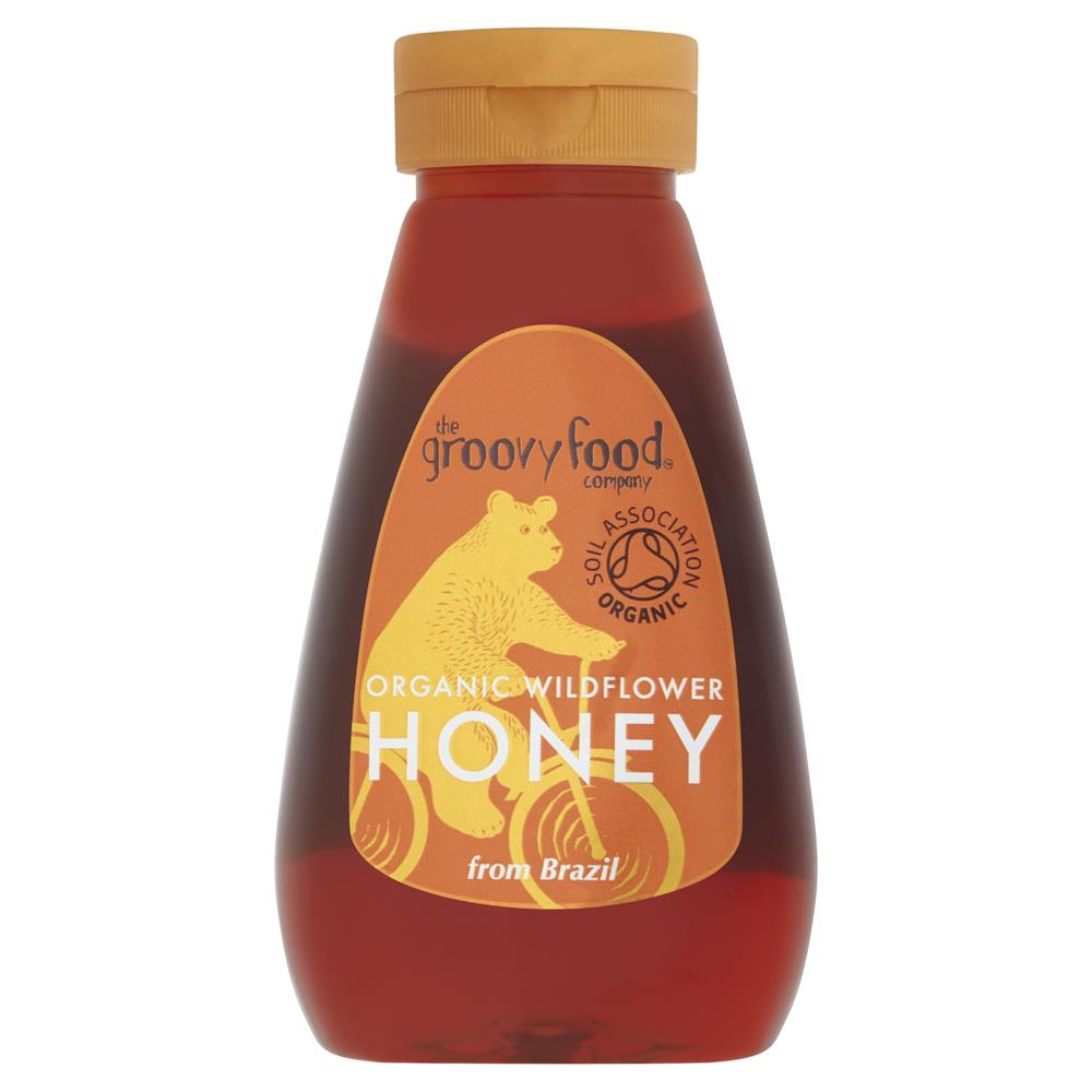 Groovy Food_Squeezy Organic Brazilian Honey 340g-pack of 2