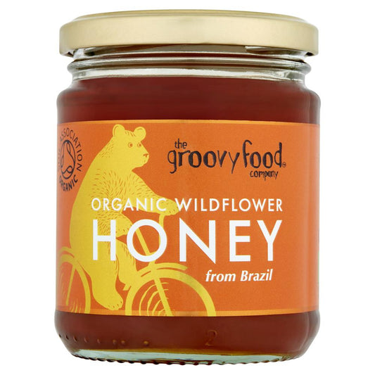 Groovy Food_The Groovy Food Company Organic Brazilian Wildflower Honey 340g-pack of 2