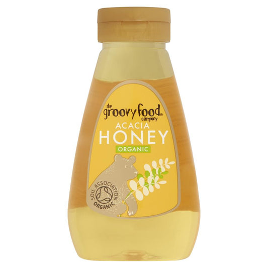 Groovy Food_The Groovy Food Company Organic Squeezy Acacia Honey 340g-pack of 2