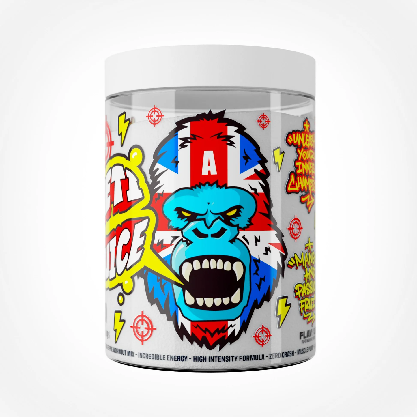 Gorillalpha Yeti Juice 480g Strawberry Laces