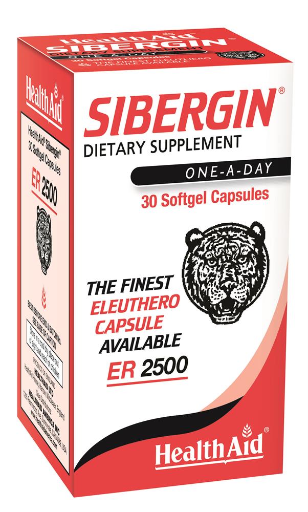 HealthAid_Sibergin 2500 (Siberian Ginseng 2500mg) 30 Capsules