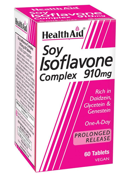 HealthAid_Soya Isoflavone Complex 910mg Tablets 60's