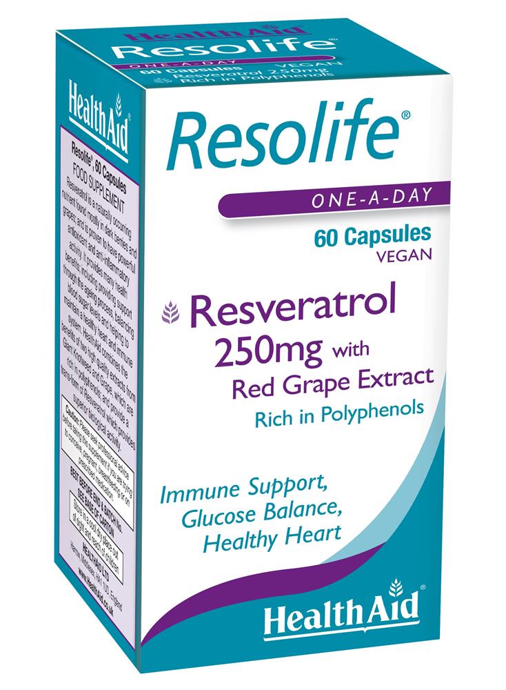HealthAid_Resolife (Resveratrol 250mg) Capsules 60's