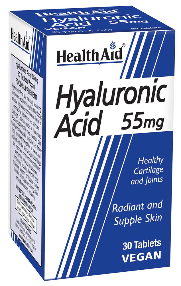 HealthAid_Hyalluronic Acid 55mg - 30 Tablets