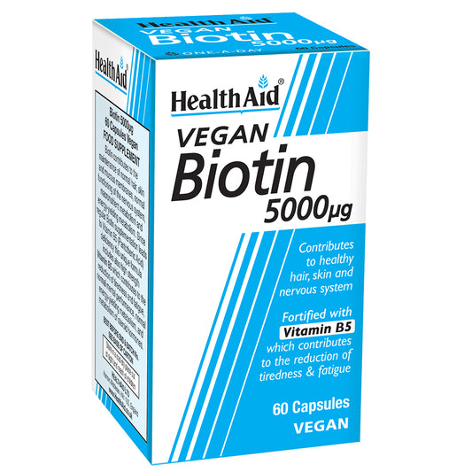 HealthAid_Biotin 5000mg Capsules 60's