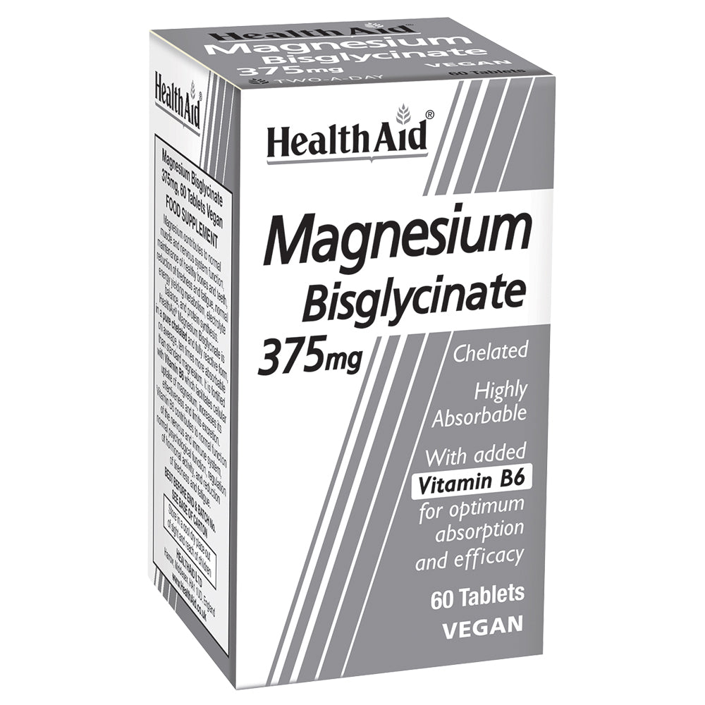HealthAid_Magnesium Bisglycinate 60 Tablets