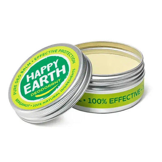 Happy Earth_Happy Earth Natural Deodorant Balm Bergamot 45gr-pack of 2