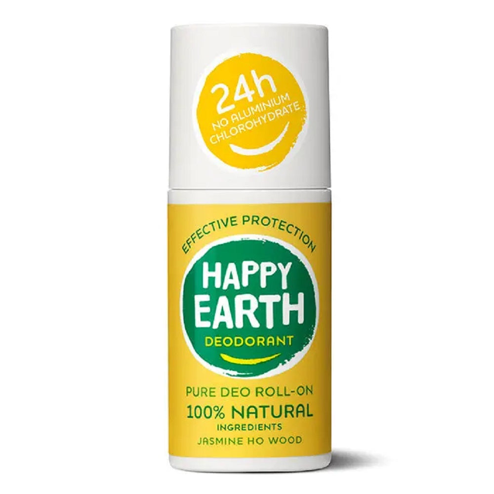 Happy Earth_Happy Earth Natural Deodorant Roller Jasmine Ho Wood 75ml-pack of 2