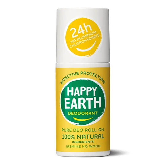 Happy Earth_Happy Earth Natural Deodorant Roller Jasmine Ho Wood 75ml-pack of 2