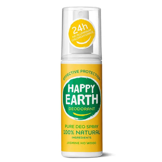 Happy Earth_Happy Earth Natural Deodorant Spray Jasmine Ho Wood 100ml-pack of 2