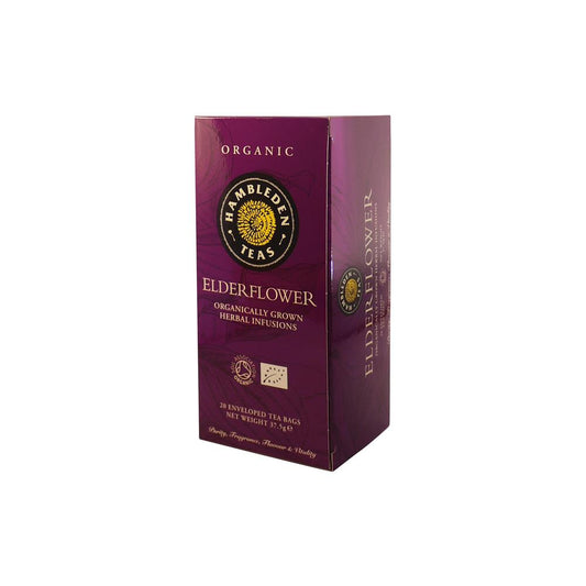 Hambleden Herbs_Organic Elderflower teabags