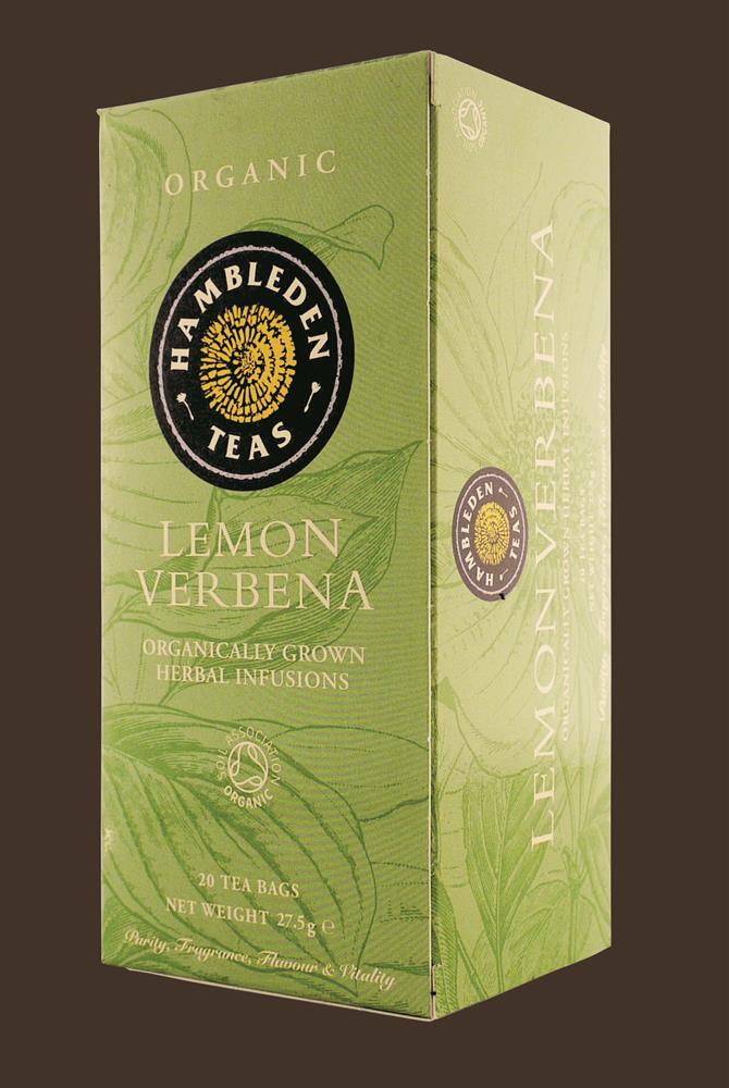 Hambleden Herbs_Organic Lemon Verbena teabags