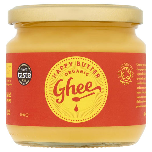Happy Butter_Artisan Organic UK Ghee 300g Jar