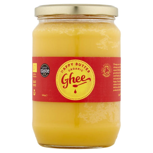 Happy Butter_Artisan Organic UK Ghee 580g Jar