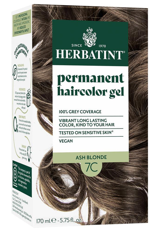 Herbatint_Ash Blonde Hair Colour 7C 170ml