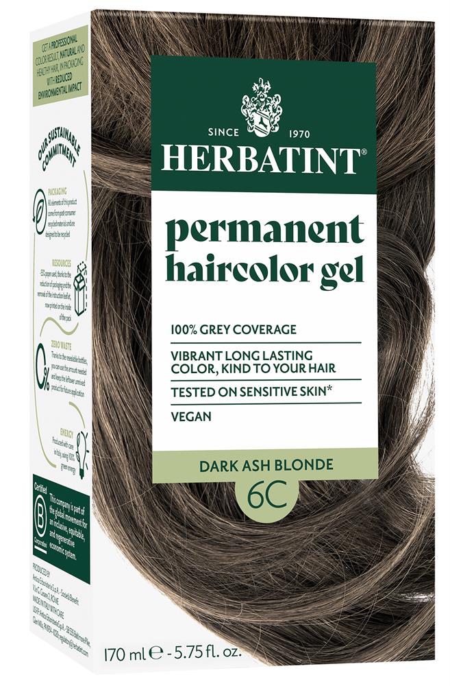 Herbatint_Dark Ash Blonde Hair Colour 6C 170ml