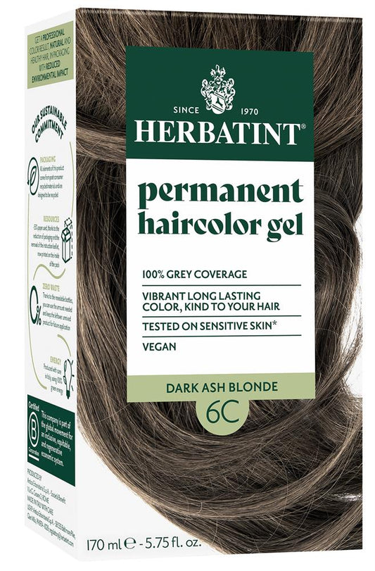 Herbatint_Dark Ash Blonde Hair Colour 6C 170ml