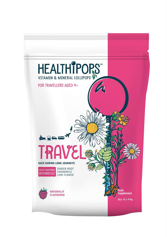 Healthipops_Travel Vitamin & Mineral 12 lollipops.