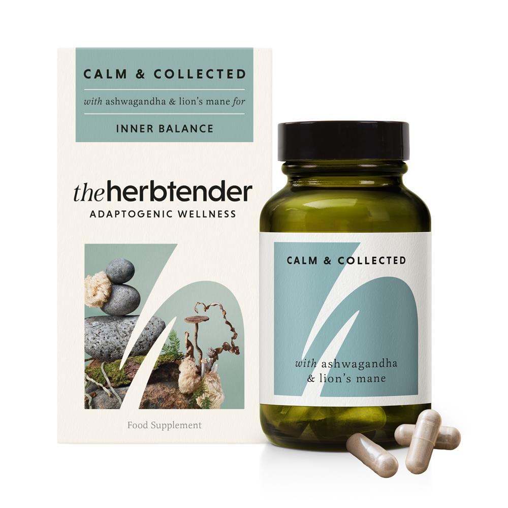 The Herbtender_Calm & Collected with Ashwagandha & Lion's Mane 60