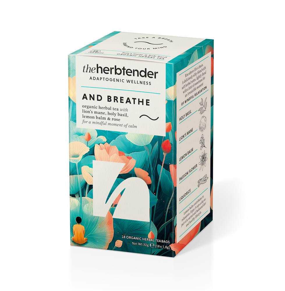 The Herbtender_Organic Herbal Tea - And Breathe 18bag