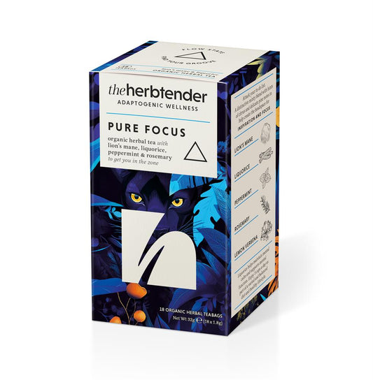 The Herbtender_Organic Herbal Tea - Pure Focus 18bag
